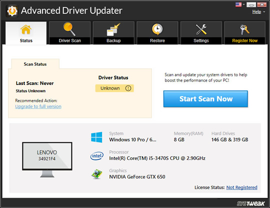 Advanced Driver Updater  -  8